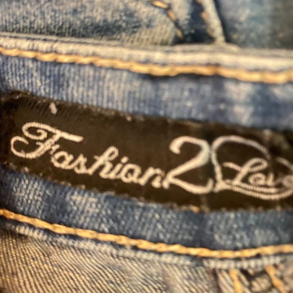 Fashian 2 Love Jean Skirt - Picture 3 of 4